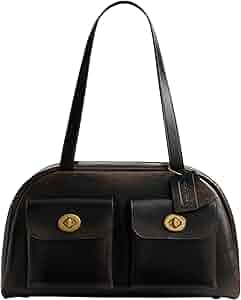 バッグ OLD COACH Turnlock 2way Bag Amazon.com: Coach Twin Turnlock Bag in Loved Leather, 1Z